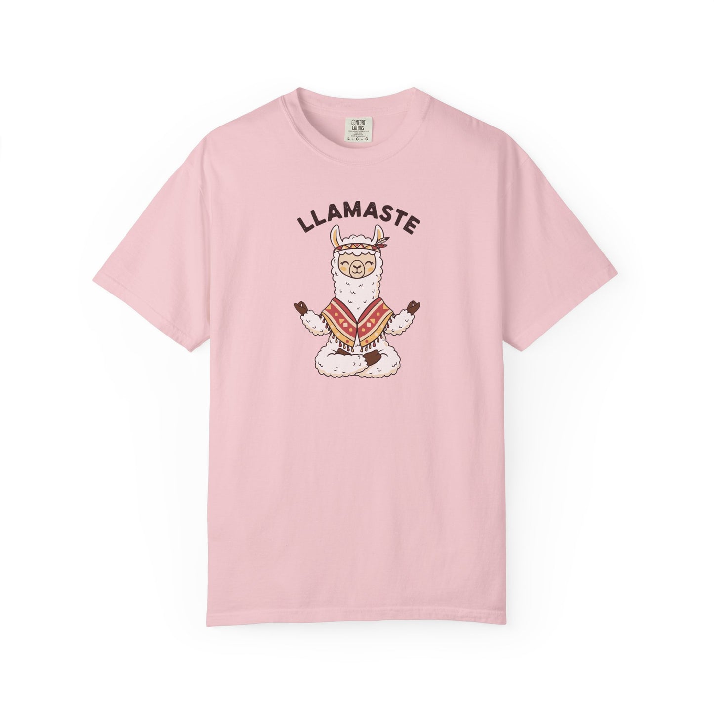Llamaste Yoga Llama T-Shirt — Funny Meditation Unisex Tee