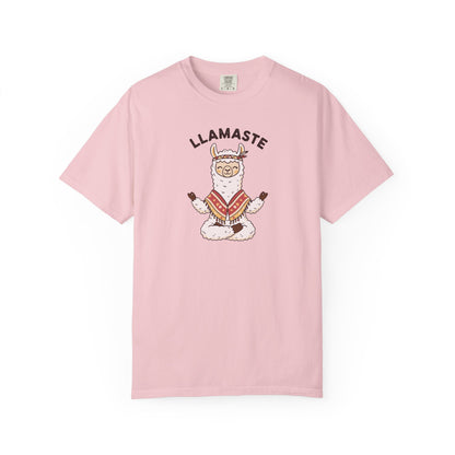 Llamaste Yoga Llama T-Shirt — Funny Meditation Unisex Tee