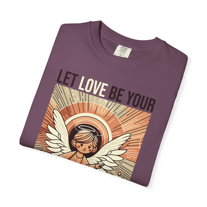 Let Love Be Your Guiding Light T-Shirt — Angelic Inspirational Graphic Tee