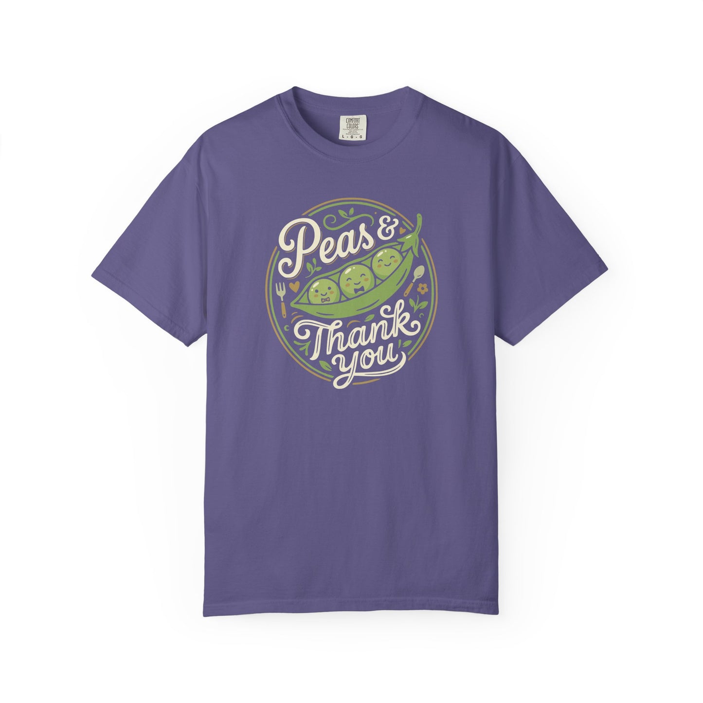 Peas & Thank You T-Shirt — Cute Polite Punny Graphic Tee