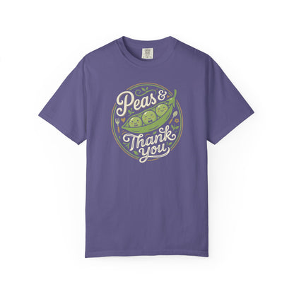 Peas & Thank You T-Shirt — Cute Polite Punny Graphic Tee