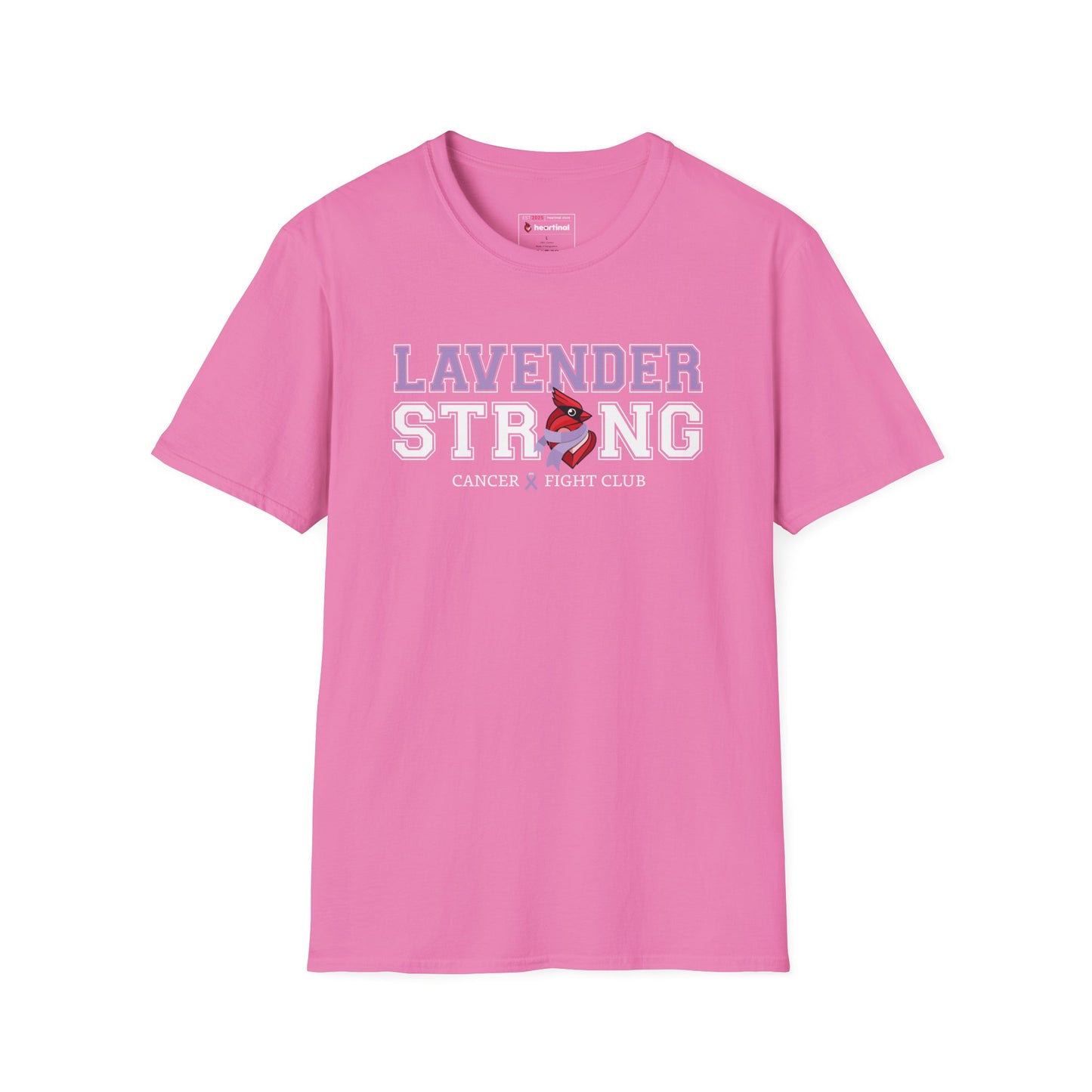 Lavender Strong T‑Shirt – Cancer Fight Club Awareness Tee