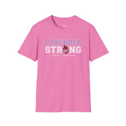 Lavender Strong T‑Shirt – Cancer Fight Club Awareness Tee