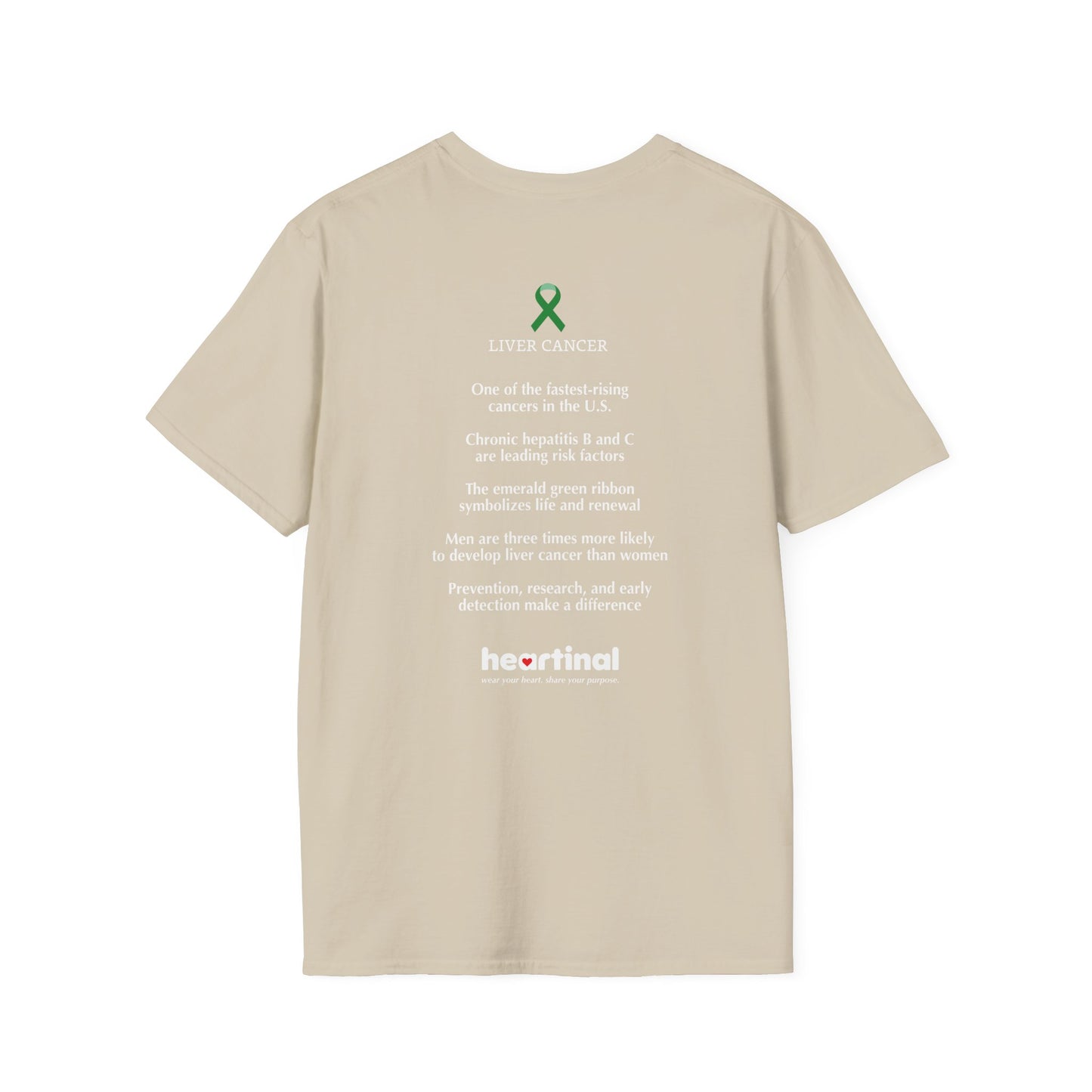 Emerald Strong T-Shirt — Liver Cancer Fight Club Awareness Tee