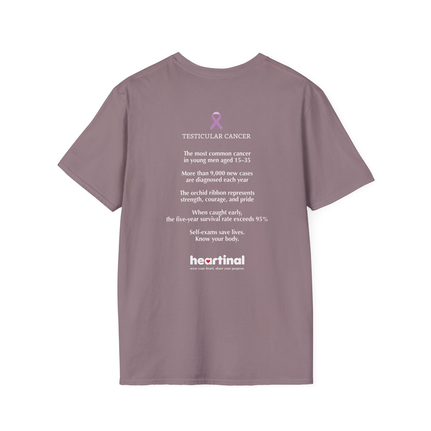 Orchid Strong T-Shirt — Testicular Cancer Fight Club Awareness Tee