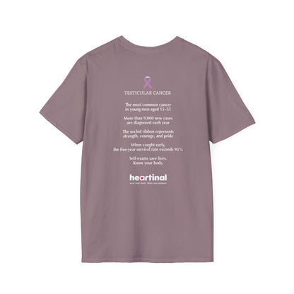 Orchid Strong T-Shirt — Testicular Cancer Fight Club Awareness Tee