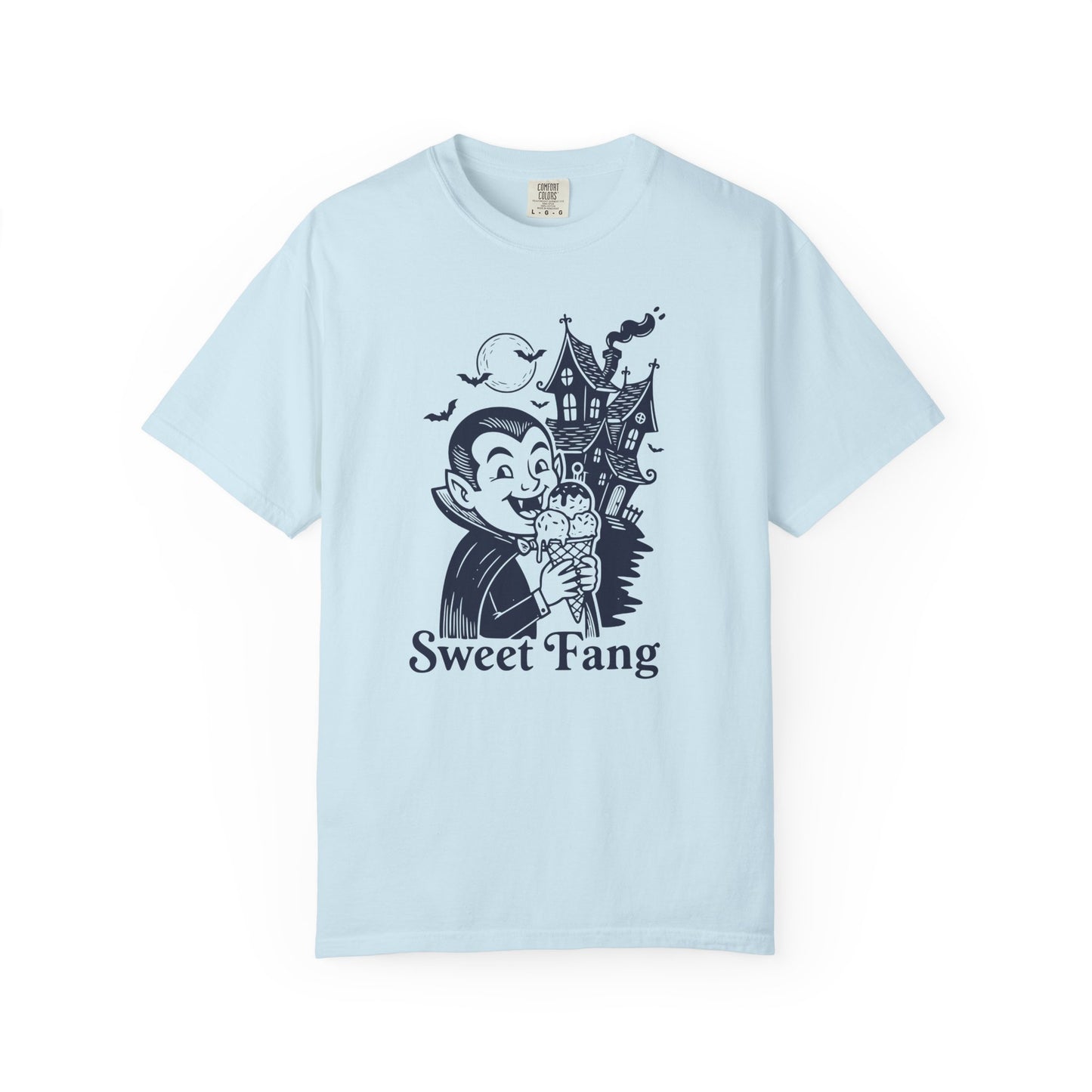 "Sweet Fang" Vampire Ice Cream Tee —  Halloween Graphic T-Shirt
