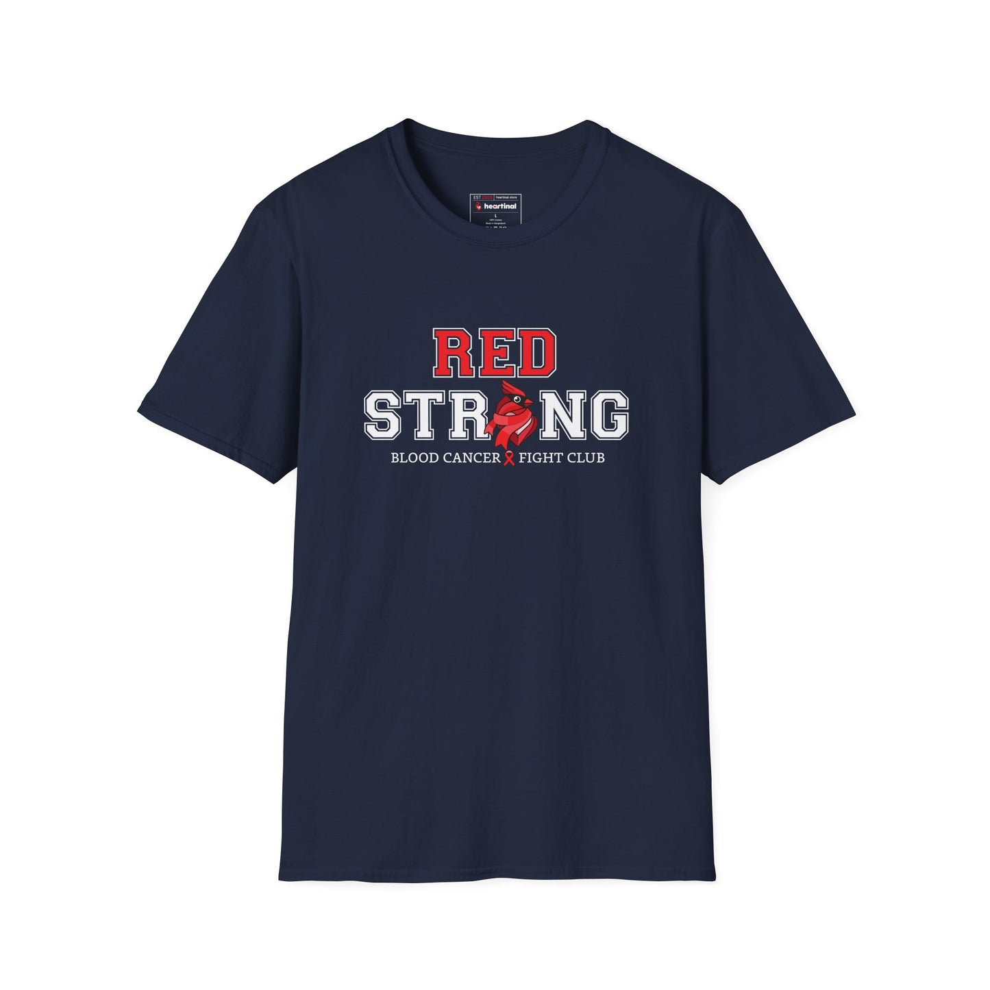 Red Strong T-Shirt — Blood Cancer Fight Club Awareness Tee