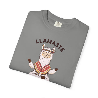 Llamaste Yoga Llama T-Shirt — Funny Meditation Unisex Tee