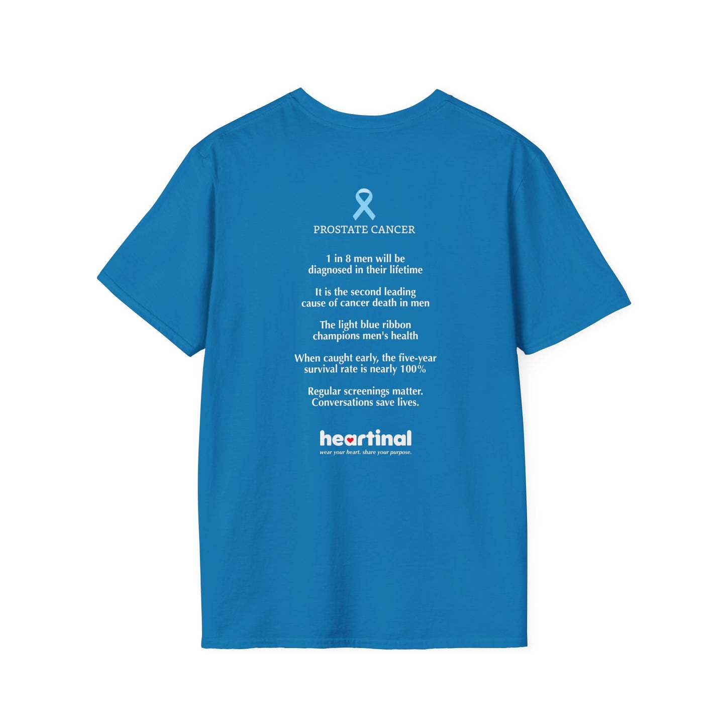 Light Blue Strong - Prostate Cancer Awareness T-Shirt