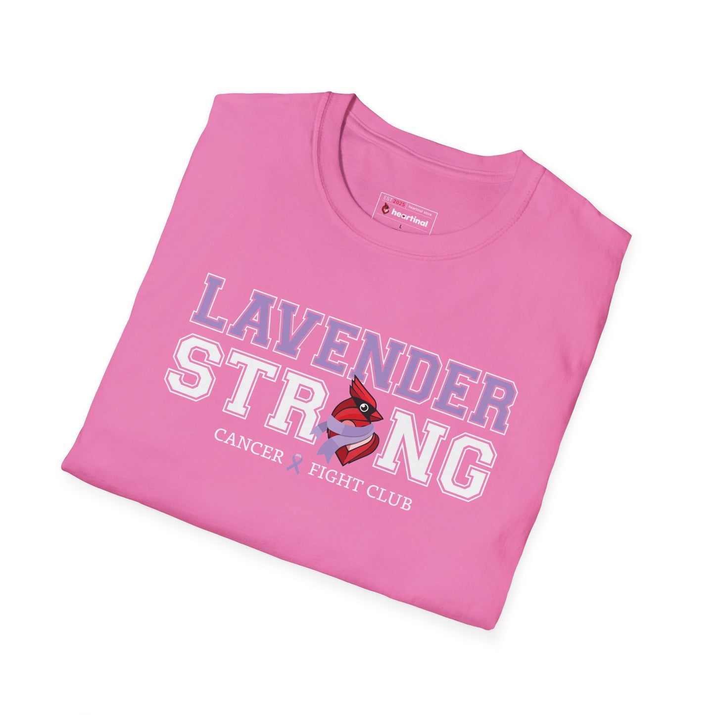 Lavender Strong T‑Shirt – Cancer Fight Club Awareness Tee