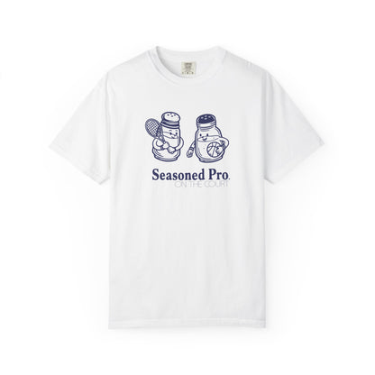 "Seasoned Pro on the Court" T-Shirt — Cute Salt & Pepper Shakers Athletic Graphic Tee
