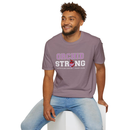 Orchid Strong T-Shirt — Testicular Cancer Fight Club Awareness Tee