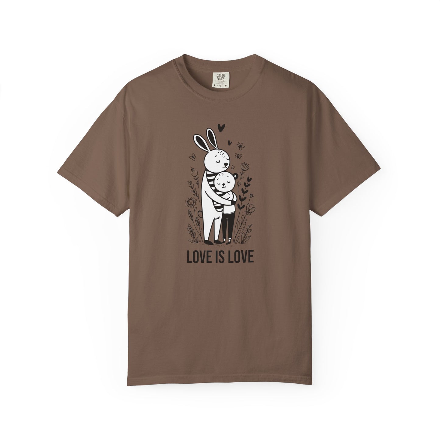 Love Is Love T-Shirt — Cute Unlimited Universal Love Illustration Tee