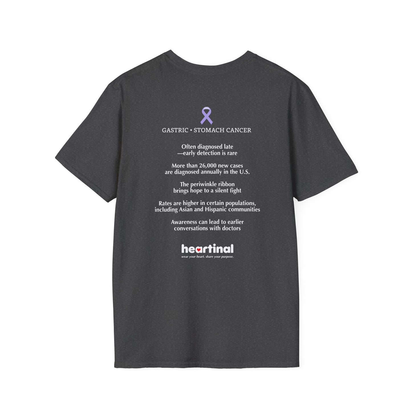 Periwinkle Strong - Stomach Cancer Awareness T-Shirt