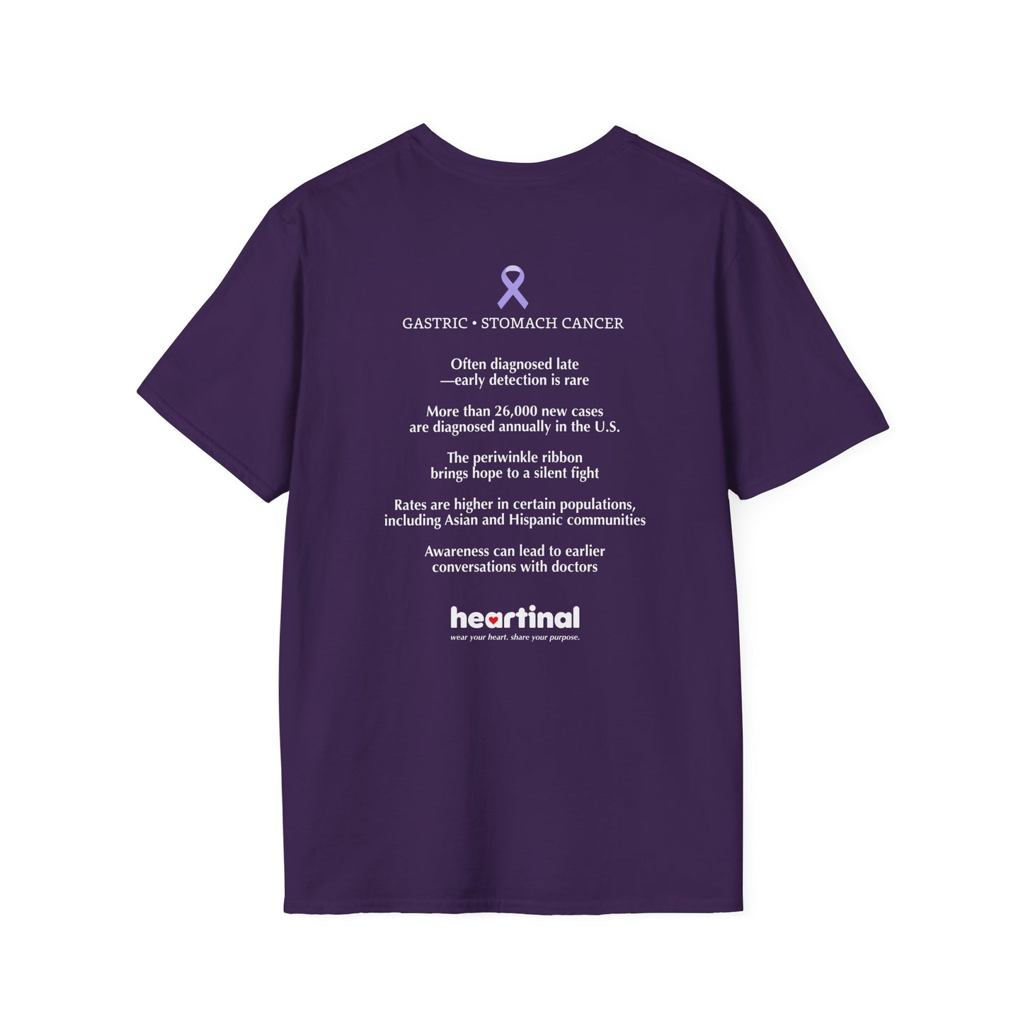 Periwinkle Strong - Stomach Cancer Awareness T-Shirt