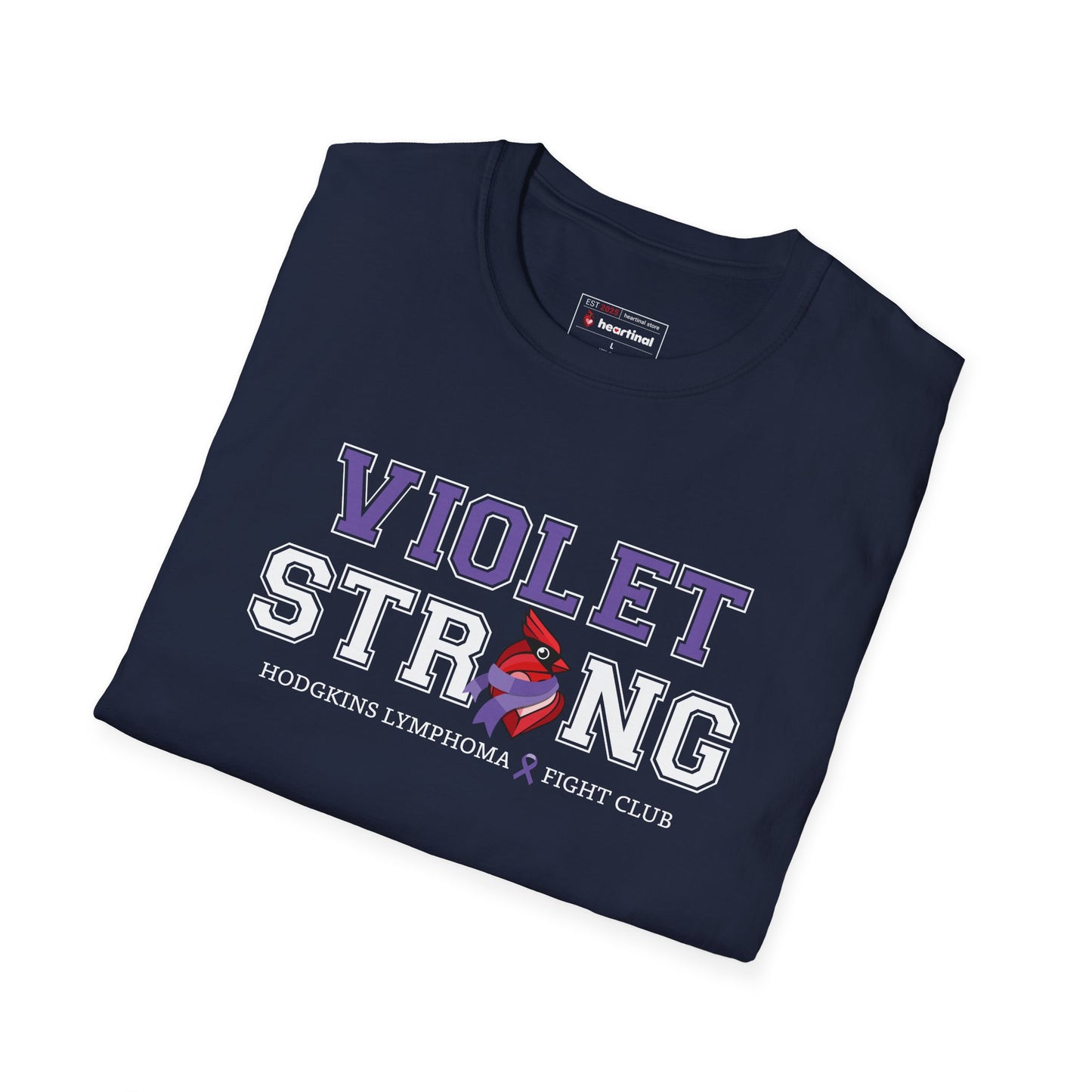 Violet Strong T-Shirt — Hodgkin's Lymphoma Cancer Awareness Tee