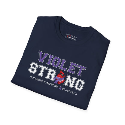 Violet Strong T-Shirt — Hodgkin's Lymphoma Cancer Awareness Tee