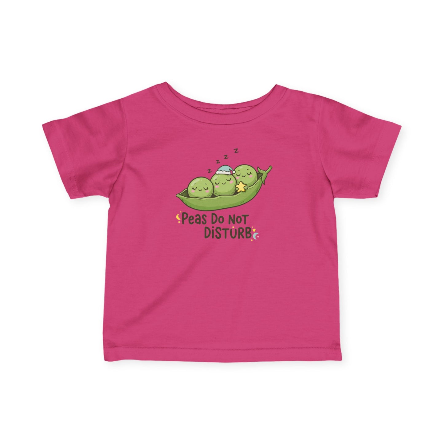 "Peas Do Not Disturb" Infant Tee — Cute Sleeping Peas Baby Shirt