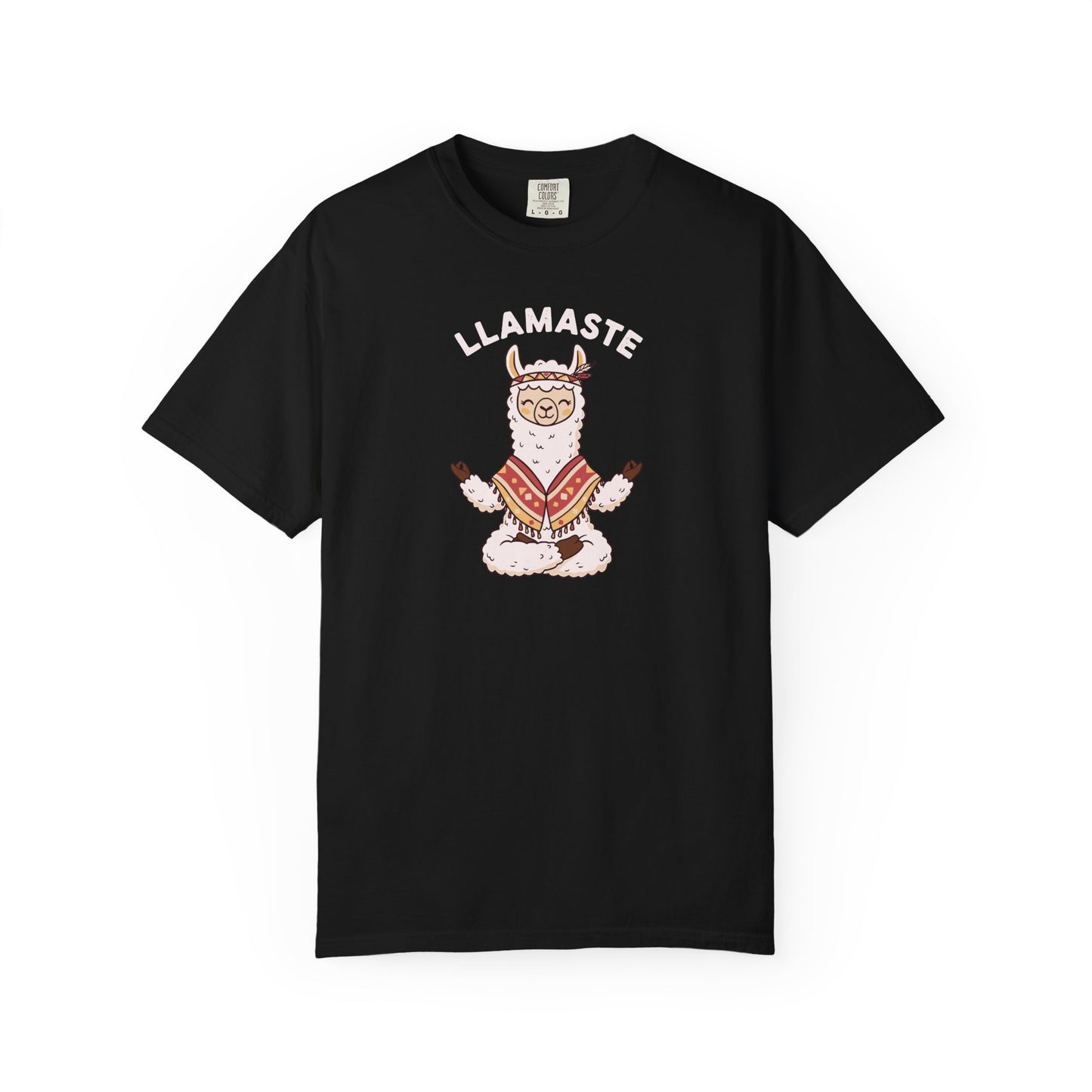 Llamaste Yoga Llama T-Shirt — Funny Meditation Unisex Tee