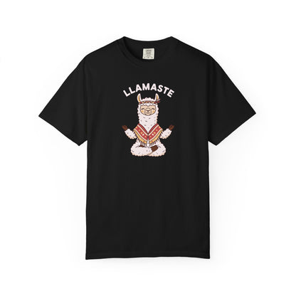 Llamaste Yoga Llama T-Shirt — Funny Meditation Unisex Tee