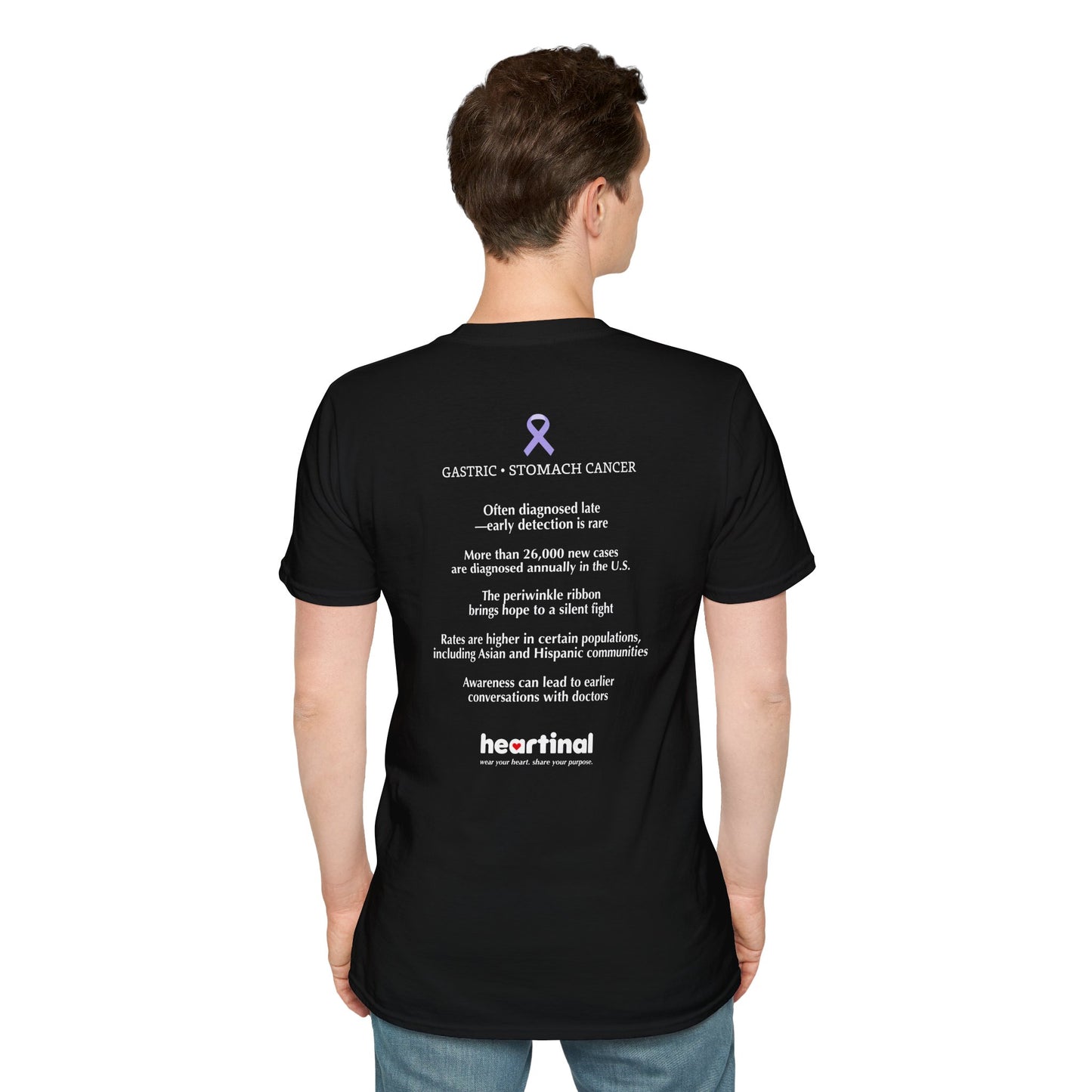 Periwinkle Strong - Stomach Cancer Awareness T-Shirt