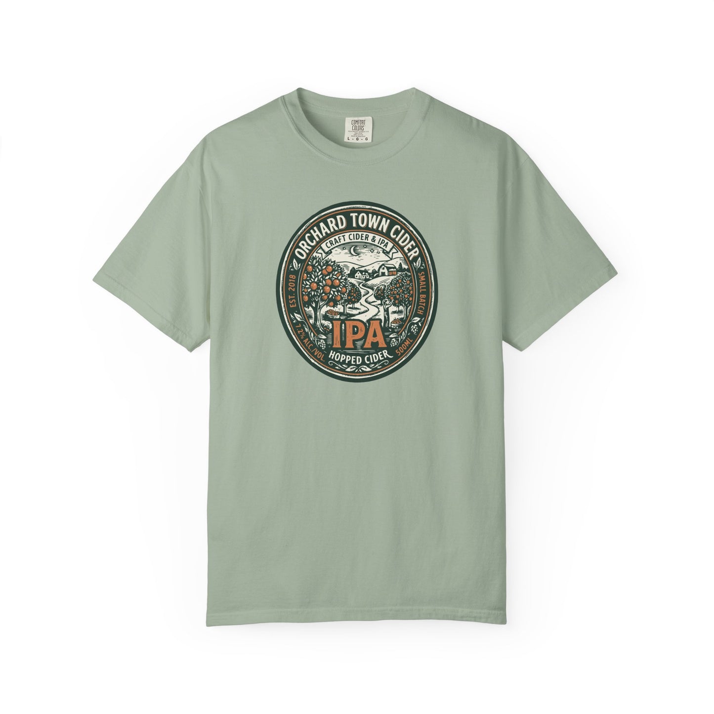 Orchard Town Cider IPA T-Shirt — Vintage Hopped Craft Beer Tee