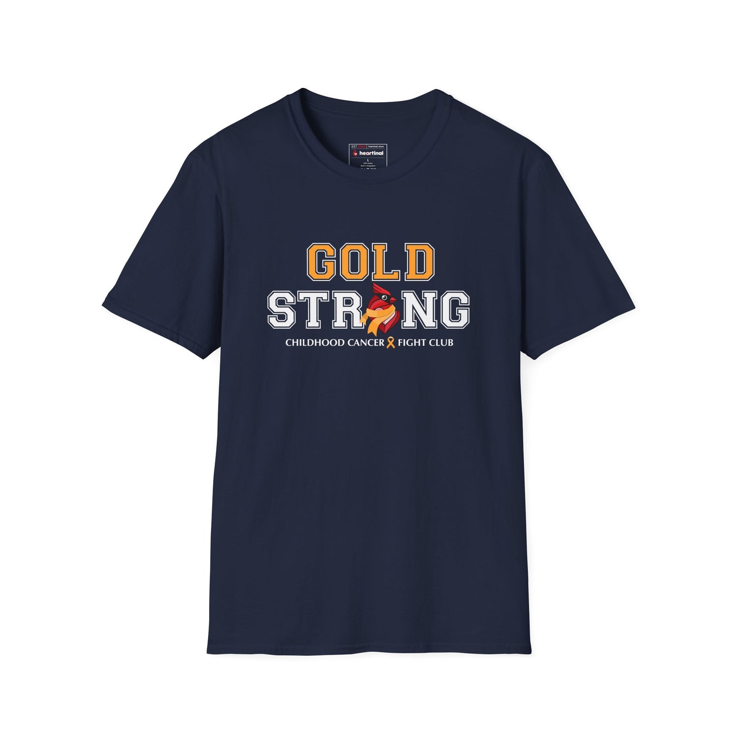 Gold Strong - Childhood Cancer Awareness T-Shirt