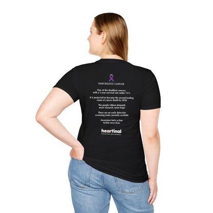 Purple Strong T-Shirt — Pancreatic Cancer Awareness Support Tee