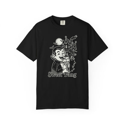 "Sweet Fang" Vampire Ice Cream Tee —  Halloween Graphic T-Shirt