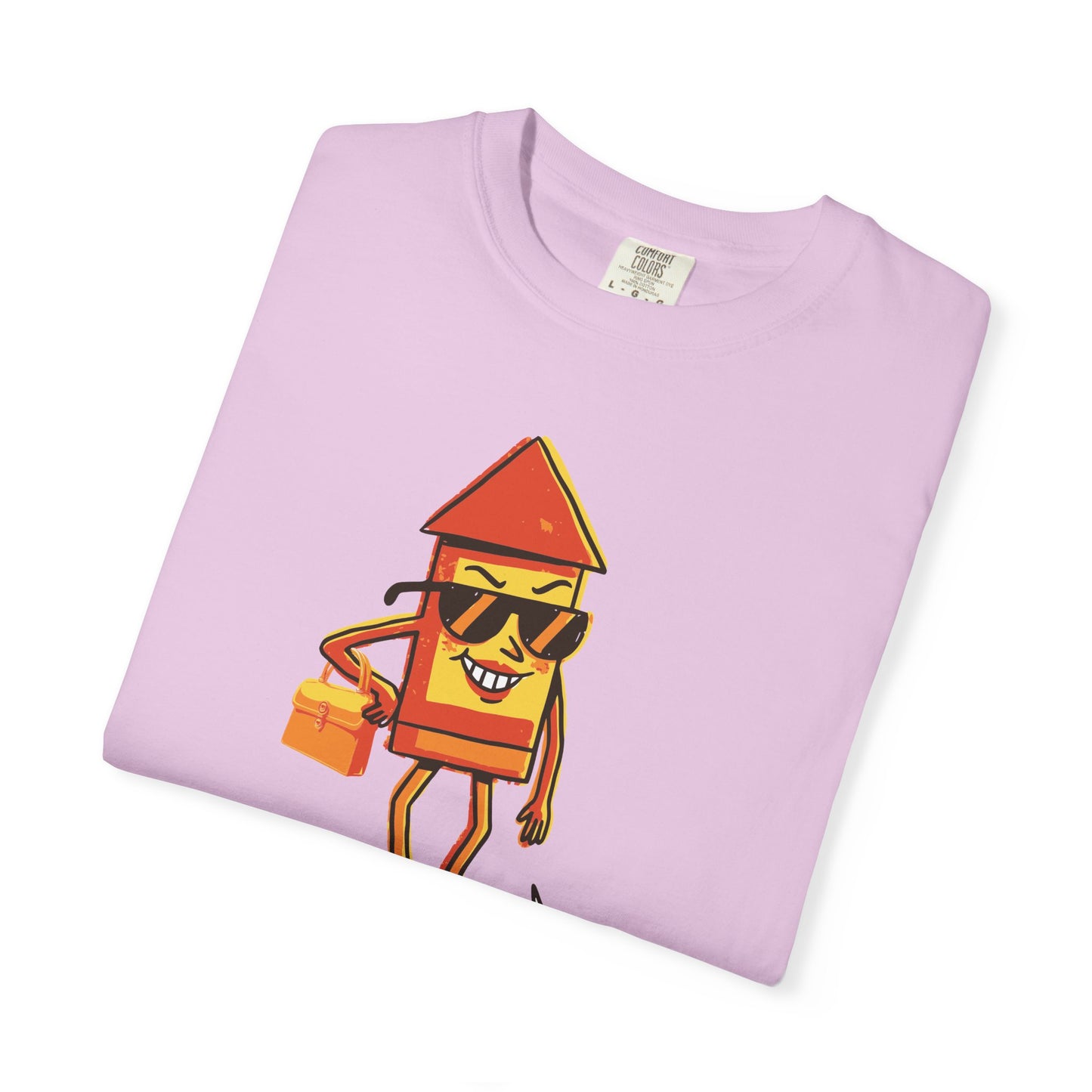 "I’m a Firecracker" Cartoon T-Shirt —  Funny Explosive Persona Tee