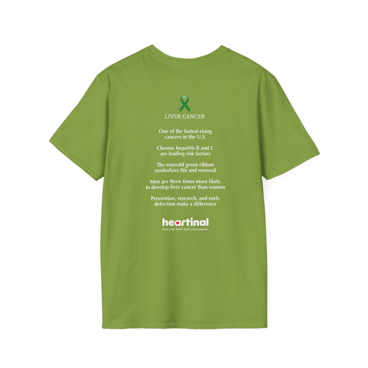 Emerald Strong T-Shirt — Liver Cancer Fight Club Awareness Tee
