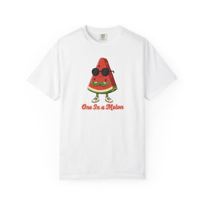 One in a Melon T-Shirt — Cute Sunglasses Watermelon Graphic Tee
