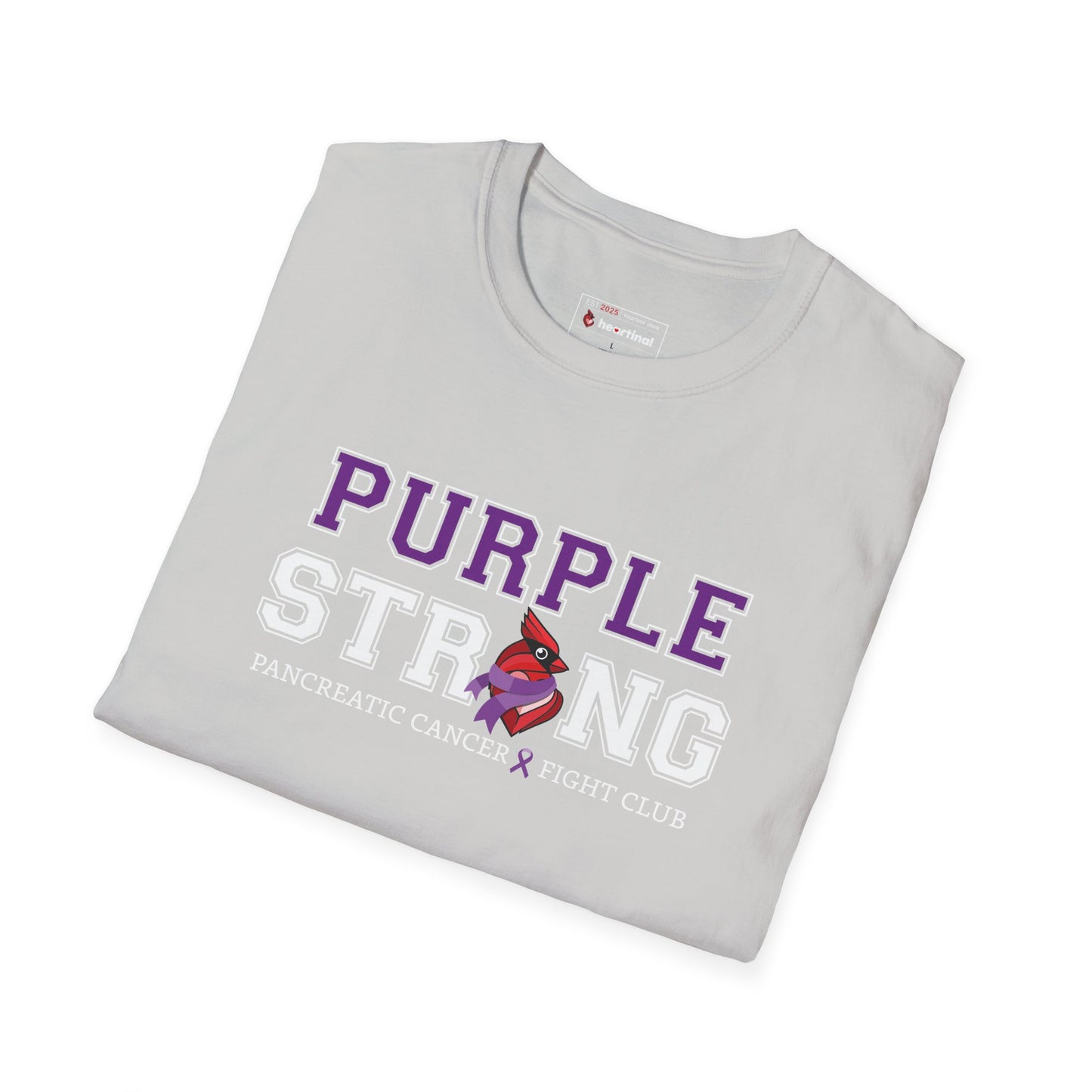 Purple Strong T-Shirt — Pancreatic Cancer Awareness Support Tee
