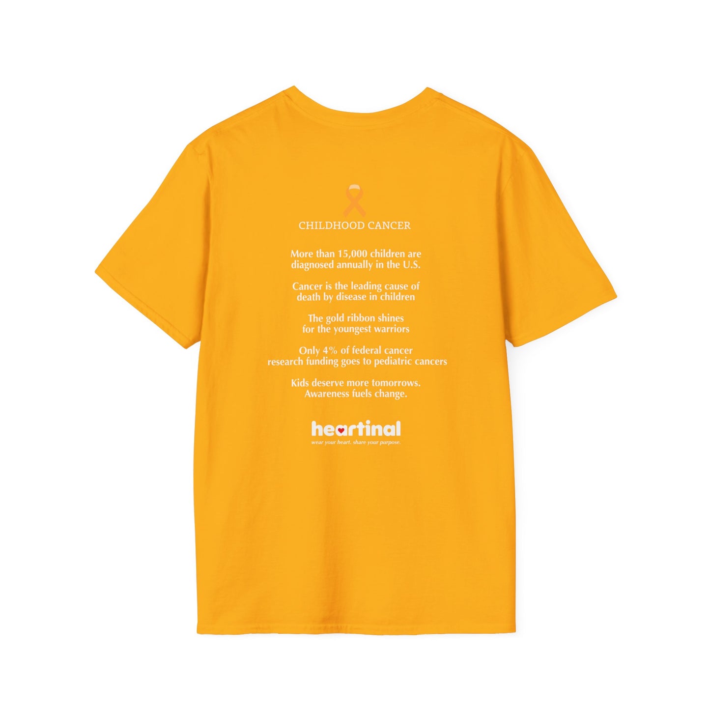 Gold Strong - Childhood Cancer Awareness T-Shirt