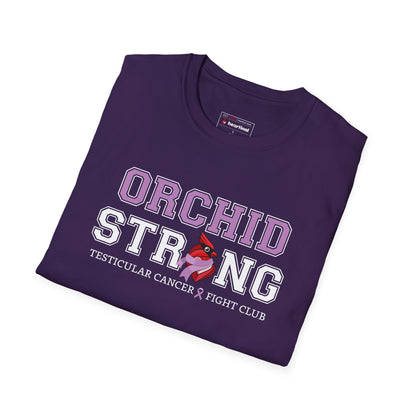 Orchid Strong T-Shirt — Testicular Cancer Fight Club Awareness Tee
