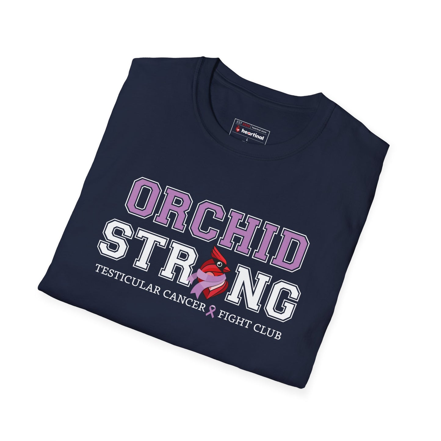 Orchid Strong T-Shirt — Testicular Cancer Fight Club Awareness Tee