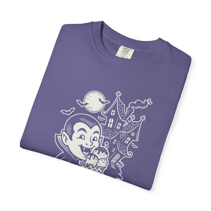 "Sweet Fang" Vampire Ice Cream Tee —  Halloween Graphic T-Shirt