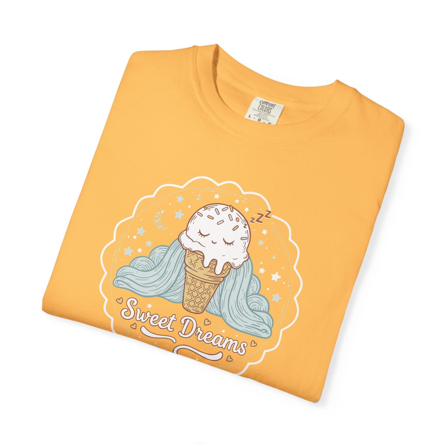 Sweet Dreams Ice Cream T-Shirt — Cute Pastel Dessert Graphic Tee