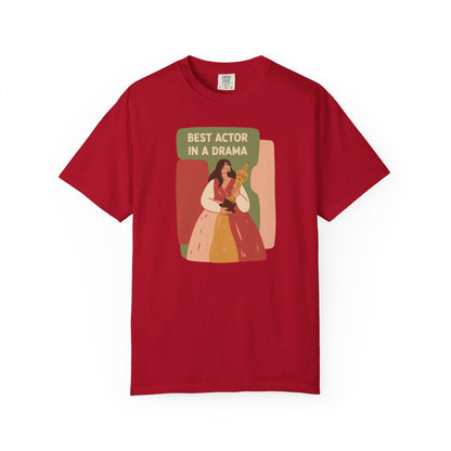"Best Actor in a Drama" Couples Tee - Funny Unisex Award T-Shirt