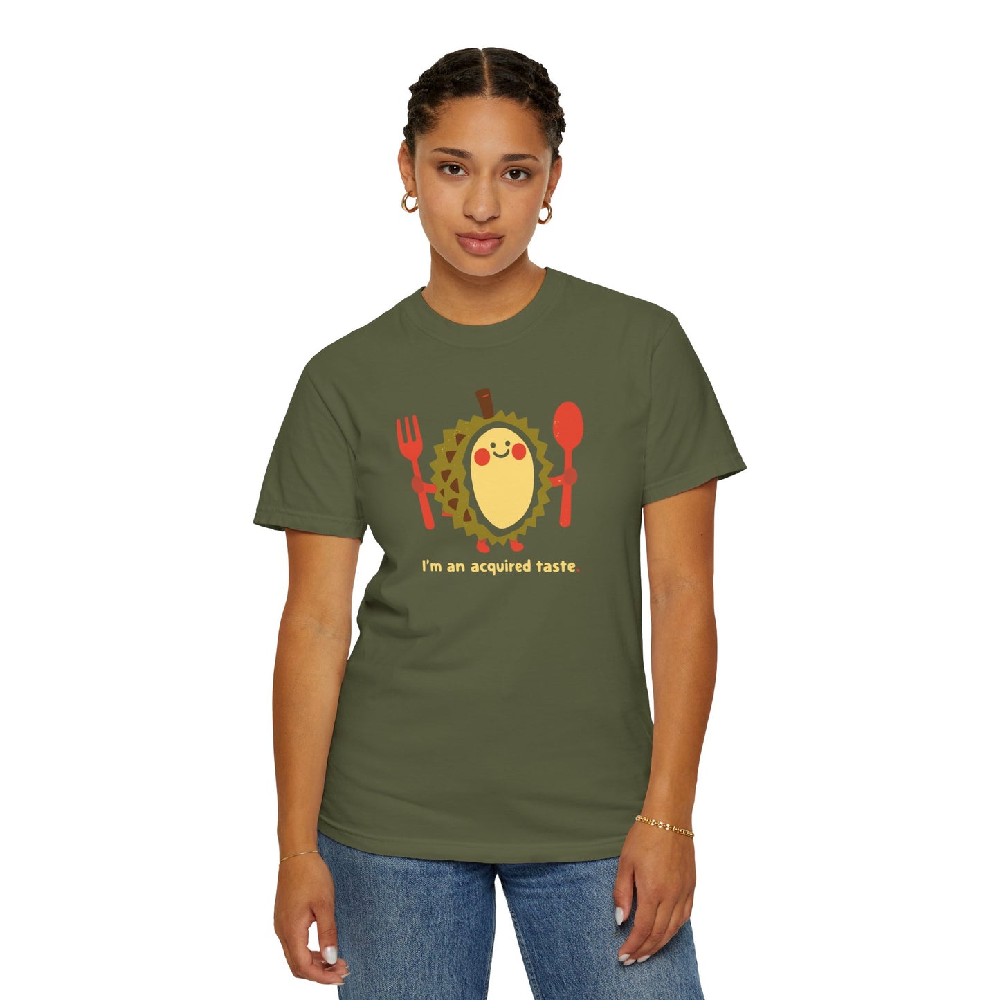 I'm an Acquired Taste Durian T-Shirt — Cute Fruit Graphic Tee