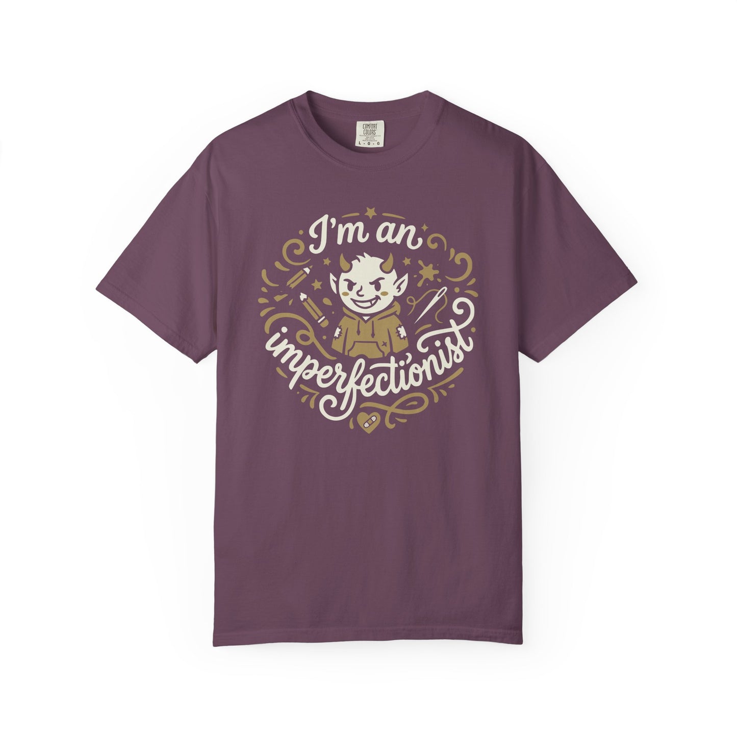 "I'm an Imperfectionist" Graphic T-Shirt — Retro Cute Self-Love Funny Imp Tee