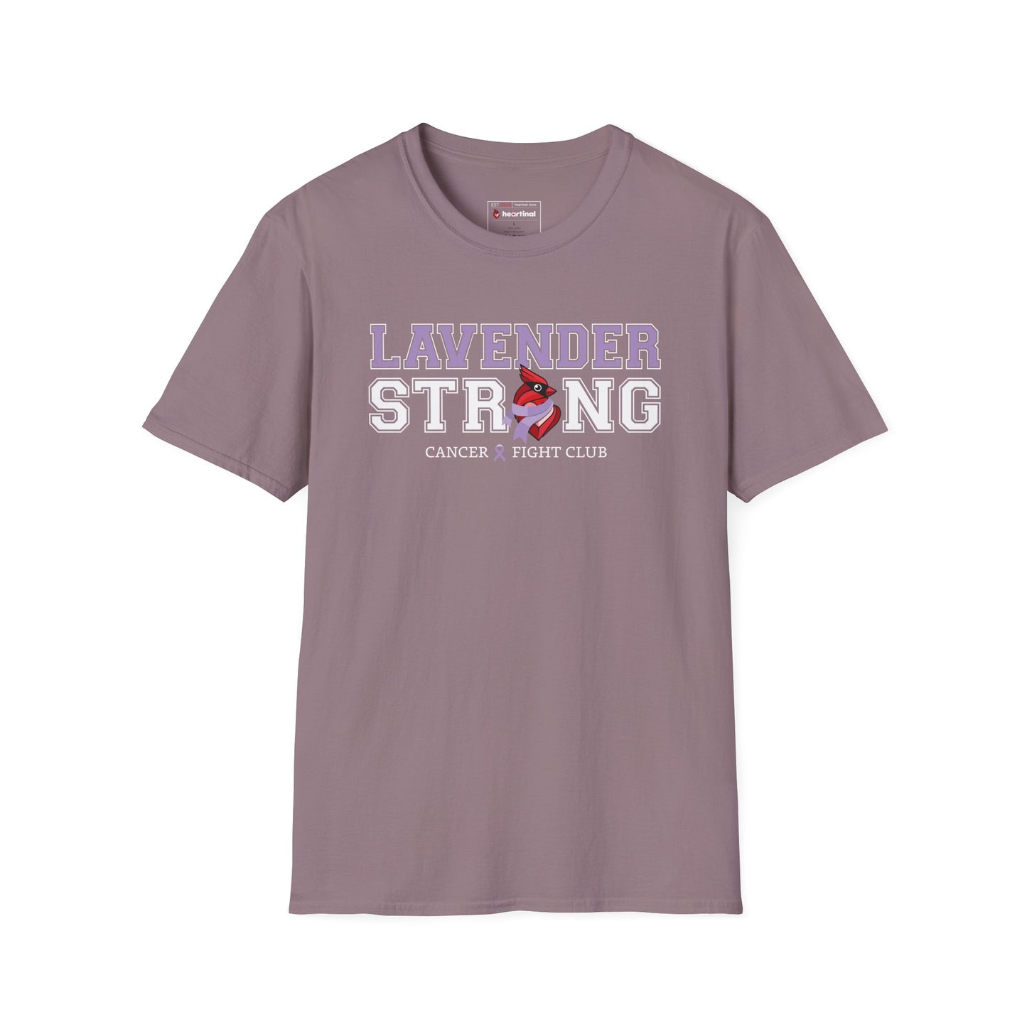 Lavender Strong T‑Shirt – Cancer Fight Club Awareness Tee