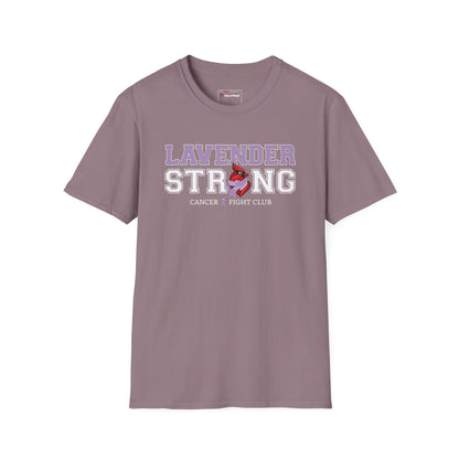 Lavender Strong T‑Shirt – Cancer Fight Club Awareness Tee