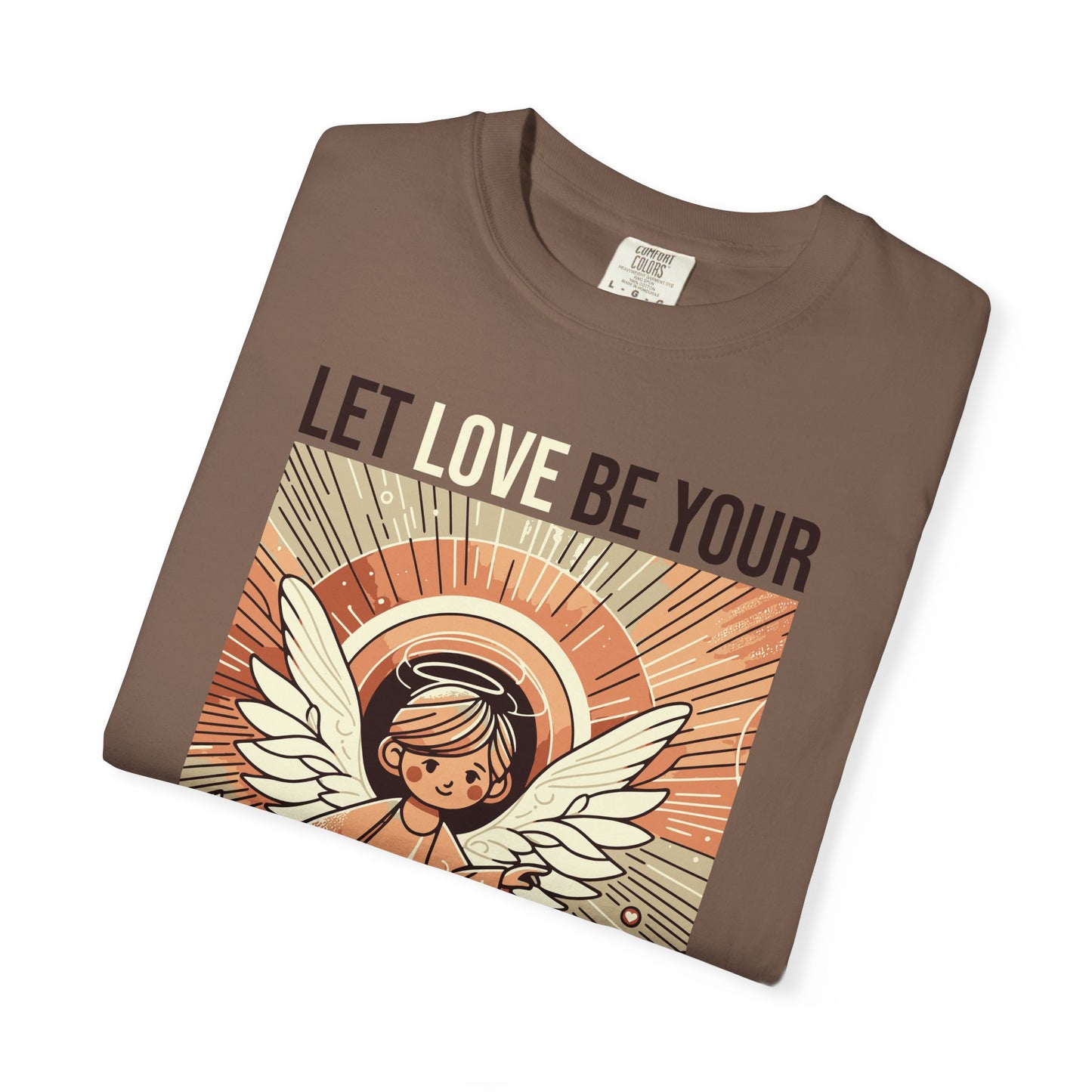 Let Love Be Your Guiding Light T-Shirt — Angelic Inspirational Graphic Tee