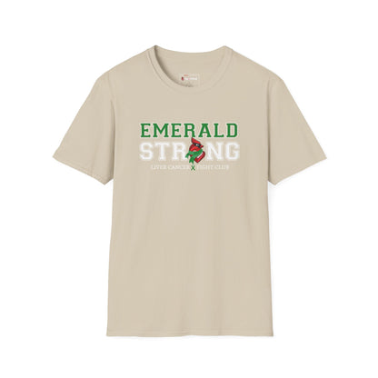Emerald Strong T-Shirt — Liver Cancer Fight Club Awareness Tee