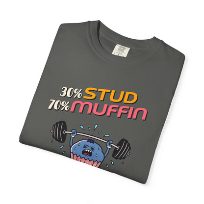 "Stud Muffin" T-Shirt — Cute Funny Gym Cupcake Fitness Design