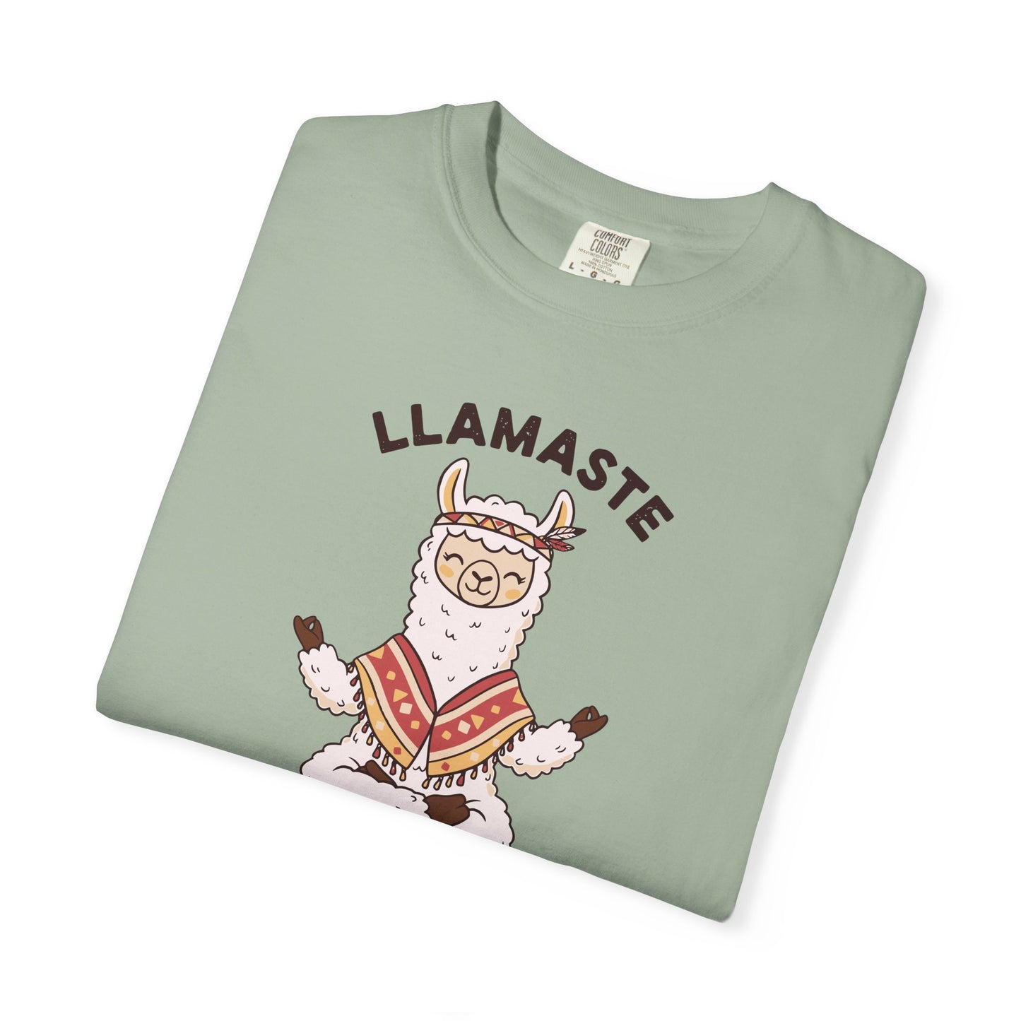 Llamaste Yoga Llama T-Shirt — Funny Meditation Unisex Tee