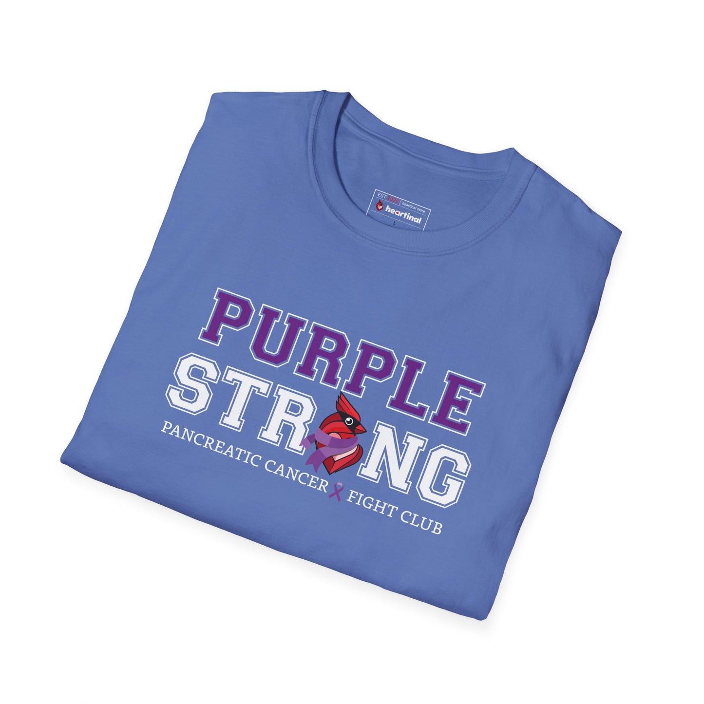 Purple Strong T-Shirt — Pancreatic Cancer Awareness Support Tee