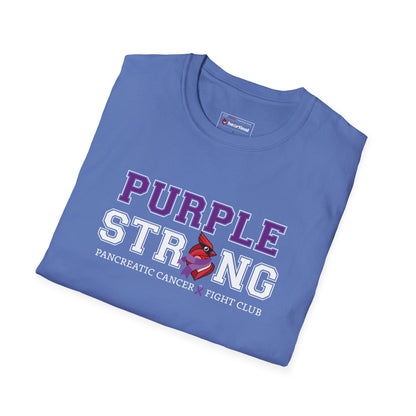 Purple Strong T-Shirt — Pancreatic Cancer Awareness Support Tee